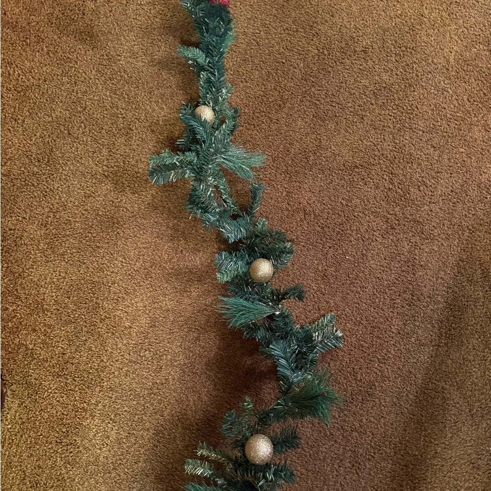 Festive Green Holiday Garland
